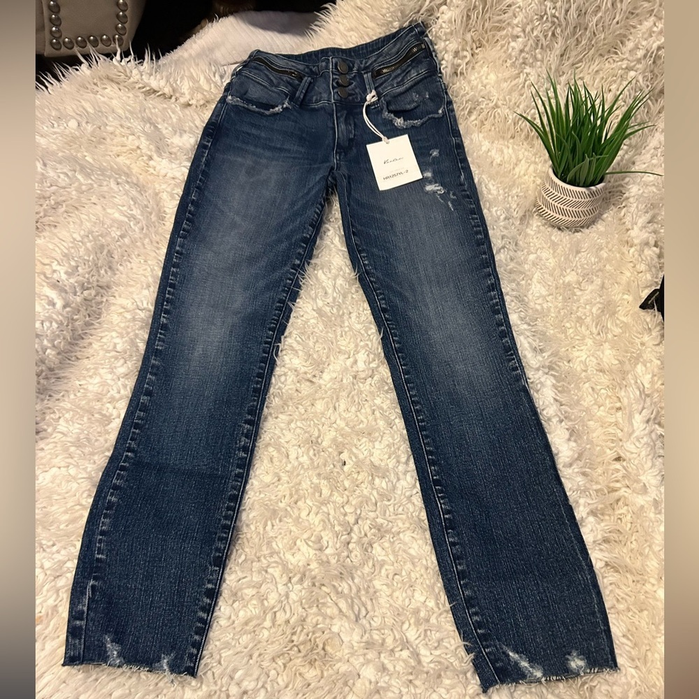 50%offw❤️ Kancan jeans skinny distressed sample piece size 26 THE BUCKLE